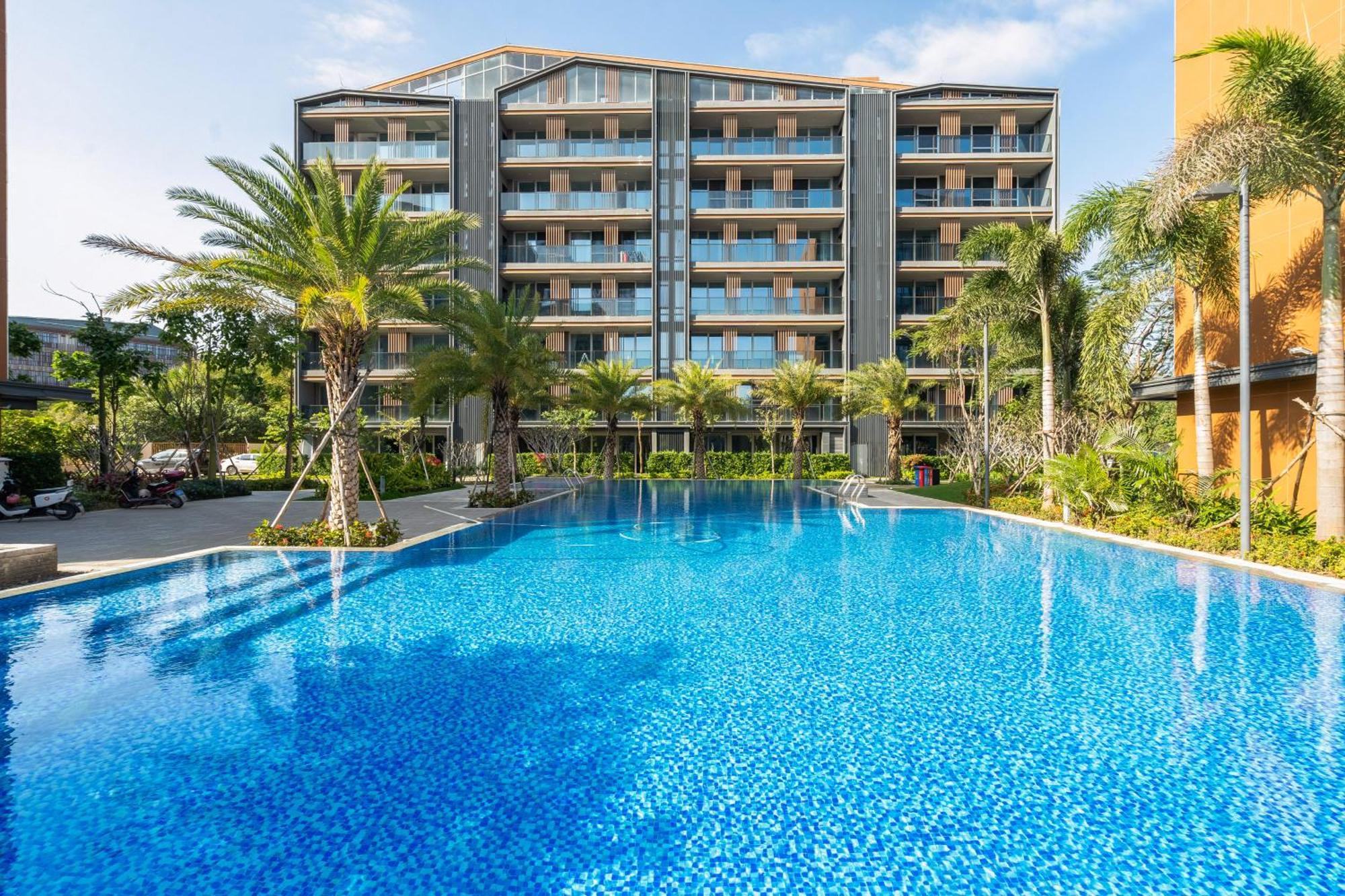 Sanya Haitang Bay Muyu Time Seaview Apartment Zewnętrze zdjęcie